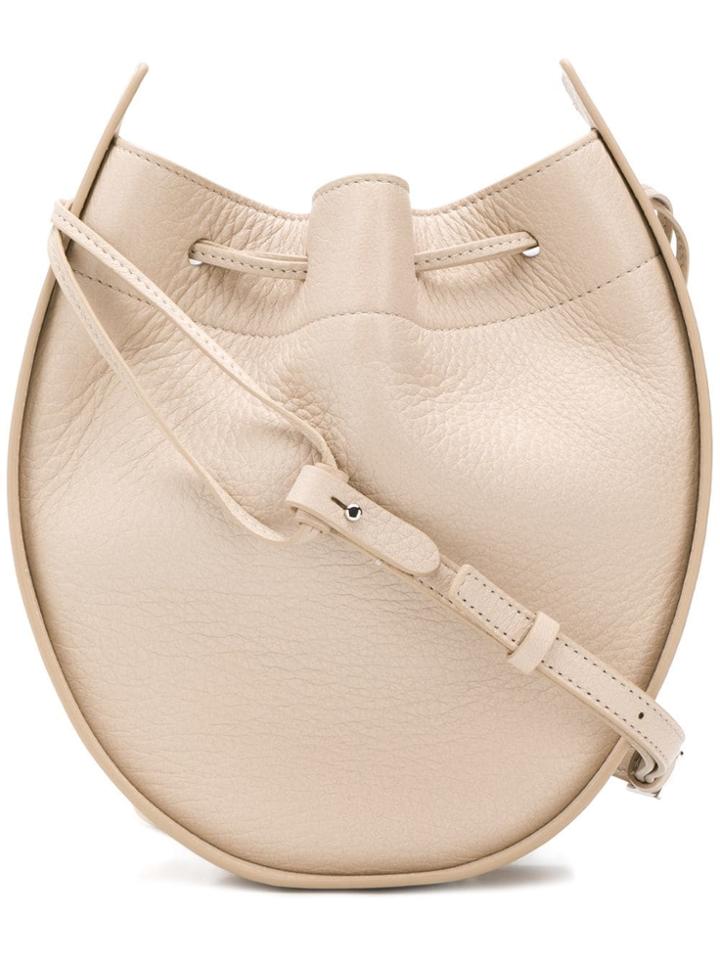 The Row Round Bucket Bag - Neutrals