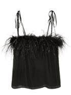 Alice Mccall Favour Feather Cami - Black
