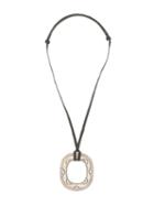 Hermès Pre-owned Touareg Charm Pendant Necklace - Silver
