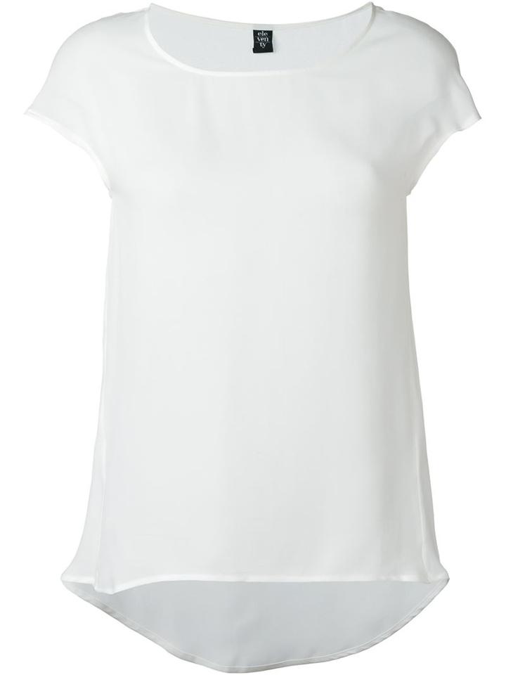 Eleventy Cap Sleeve Top