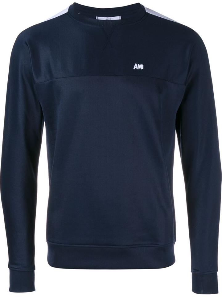 Ami Alexandre Mattiussi Striped Sweatshirt