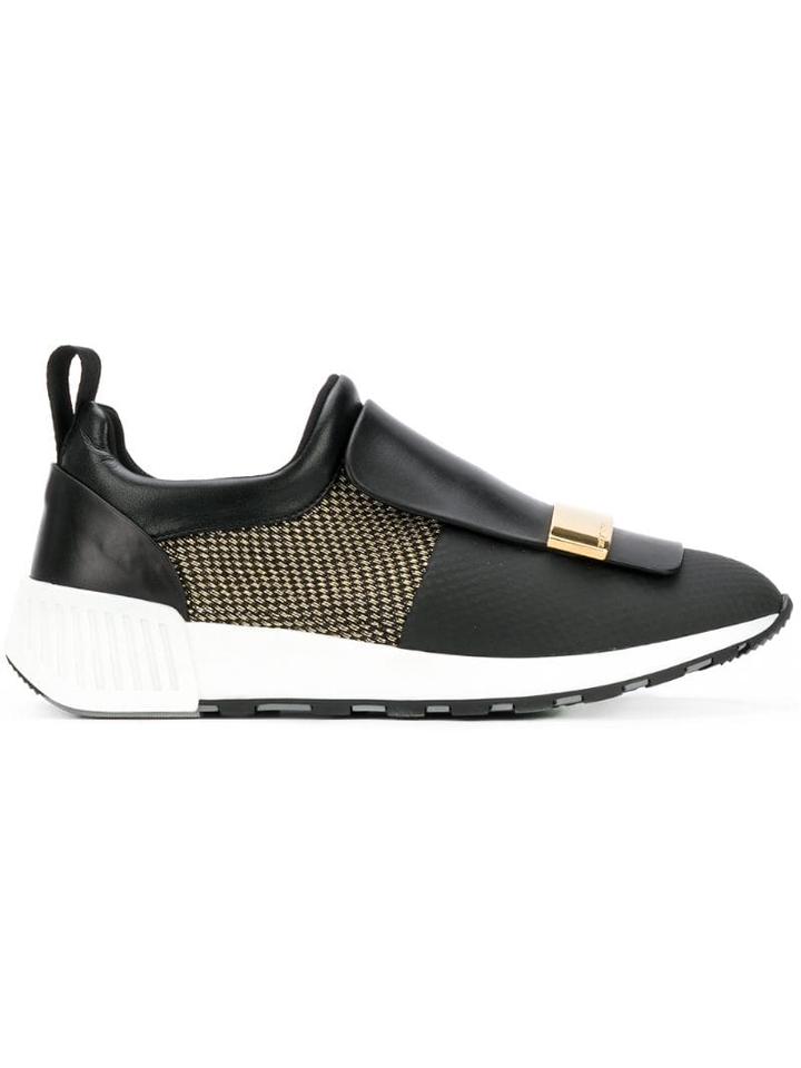 Sergio Rossi Sr1 Runner Sneakers - Black
