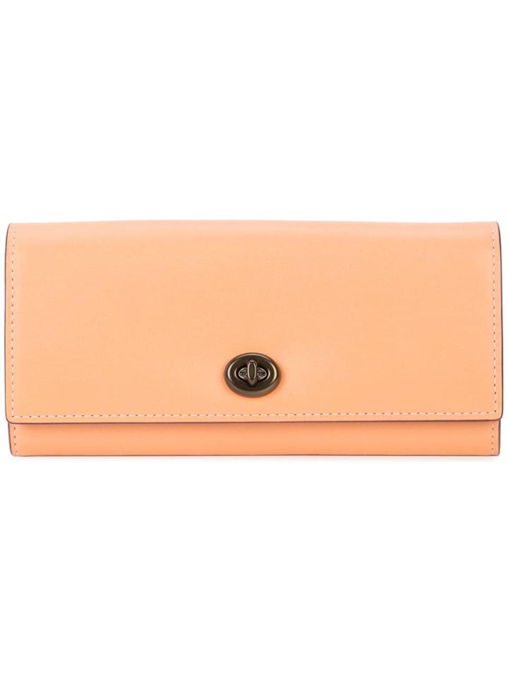 Coach Envelope Wallet - Yellow & Orange