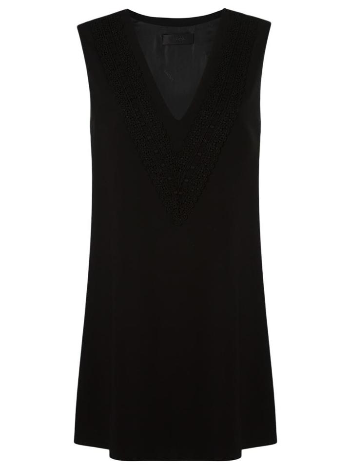 Talie Nk Lace Detail Dress, Women's, Size: 36, Black, Acetate/viscose