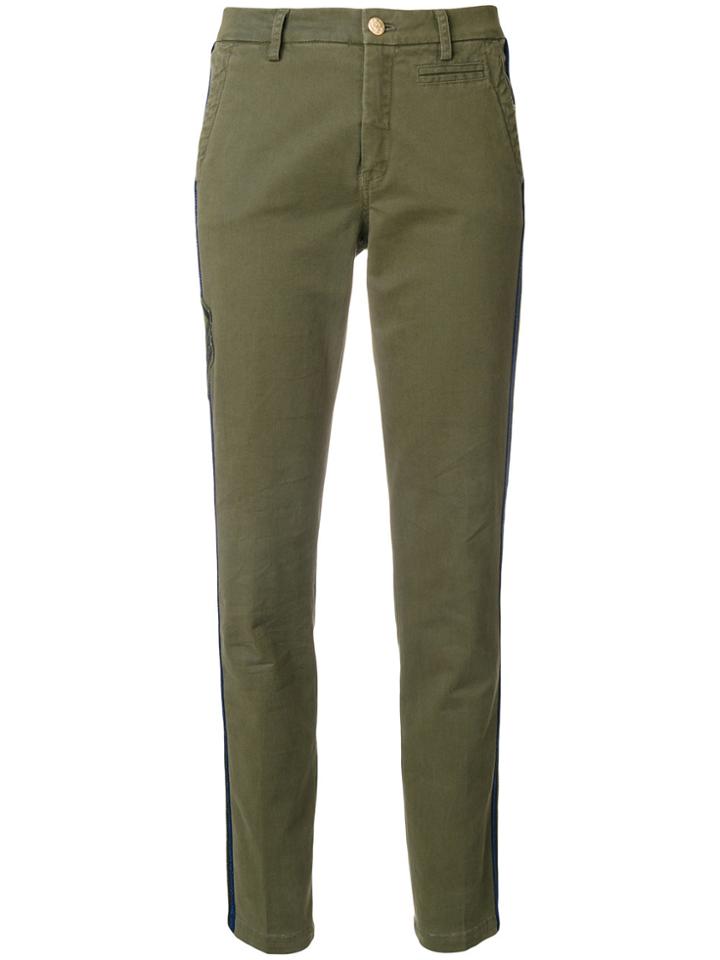 History Repeats Slim Fit Trousers - Green