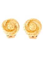 Celine Vintage Logo Clip On Earrings
