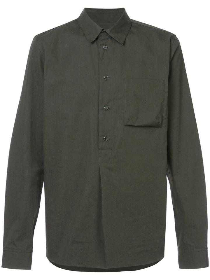 A.p.c. Soldier Liquette Shirt - Green