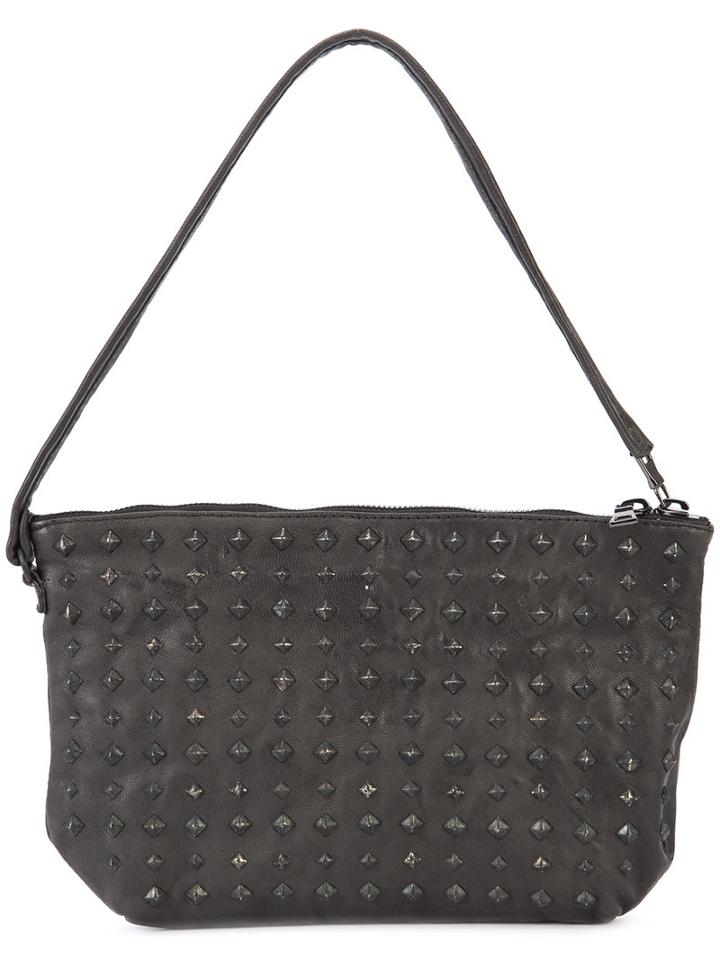 Calleen Cordero Vega Medium Clutch, Women's, Grey, Leather