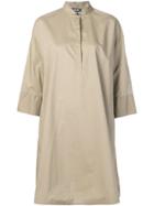 Woolrich Oversized Shirt Dress - Green