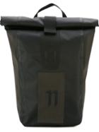11 By Boris Bidjan Saberi Velocity Backpack, Black, Polyurethane
