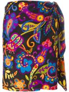 Moschino Vintage Floral Print Skirt, Women's, Size: Small