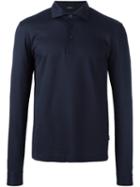 Boss Hugo Boss Longsleeved Polo Shirt, Men's, Size: Large, Blue, Cotton