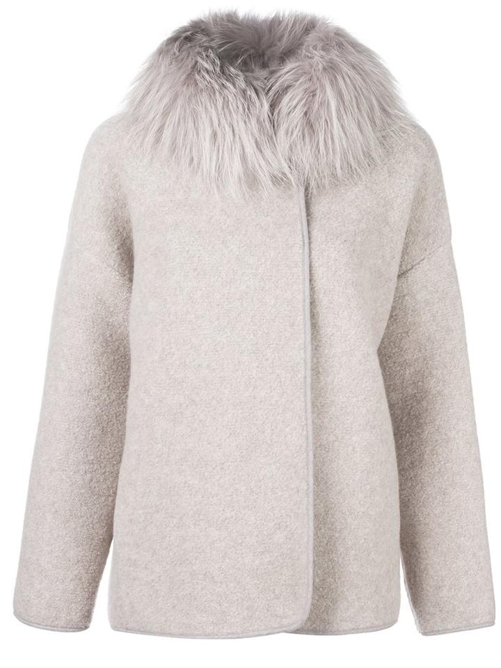 Fabiana Filippi Fur Collar Jacket
