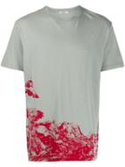 Valentino Ufo Print T-shirt - Grey