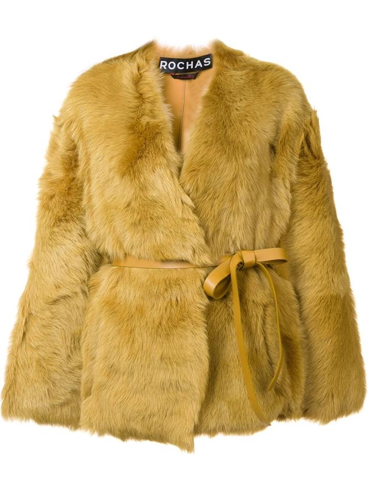 Rochas Oversized Belted Jacket