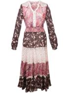 By Timo Bohemian Midi Dress - Pink