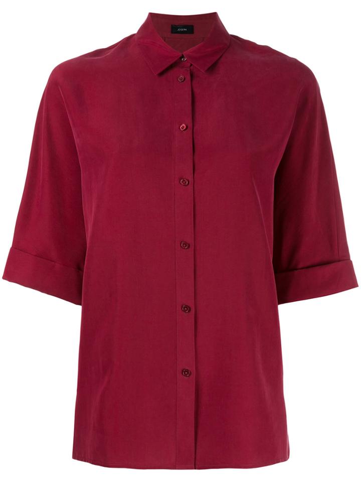 Joseph Plain Shirt - Red