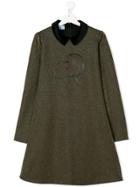 Lanvin Enfant Teen Glittery Dress - Gold