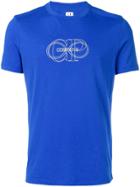 Cp Company Logo Slim Fit T-shirt - Blue