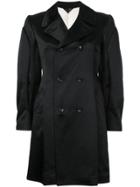 Comme Des Garçons Vintage Classic Double Breasted Coat - Black
