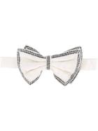 Jupe By Jackie Embroidered Bow-tie - White