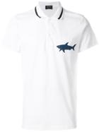 Paul & Shark Shark Logo Polo Shirt - White