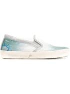 Philippe Model Tonal Trim Detail Scale Effect Slippers