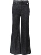 Marc Jacobs Flared Jeans, Women's, Size: 26, Black, Cotton