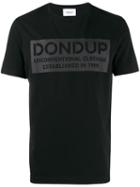Dondup Printed Logo T-shirt - Black