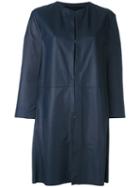 Drome - Duster Jacket - Women - Leather - L, Women's, Blue, Leather