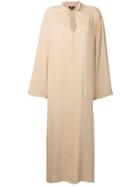 Theory Long-sleeve Flared Dress - Neutrals