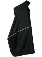 Issey Miyake - Spiral Zip Dress - Women - Polyester - 3, Black, Polyester