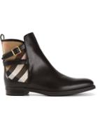 Burberry London 'house' Check Ankle Boots