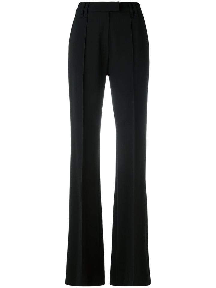 Plein Sud Tailored Straight Trousers, Women's, Size: 38, Black, Viscose/spandex/elastane/polyester/virgin Wool