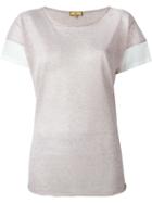Fay Bicolour Sleeves T-shirt