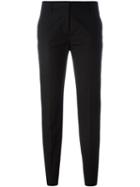 Piazza Sempione Tailored Trousers, Women's, Size: 42, Black, Cotton/spandex/elastane
