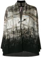 Antonio Marras Gradient Printed Card-coat - Black