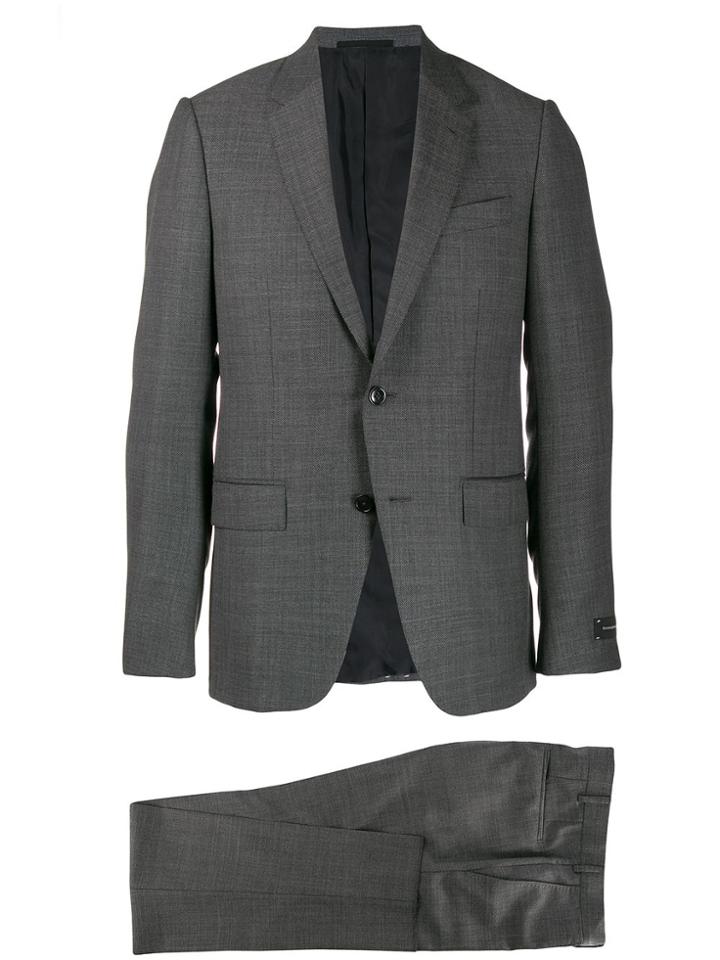 Z Zegna Two Piece Formal Suit - Grey
