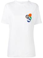 Palm Angels Pins T-shirt, Women's, Size: Xxs, White, Cotton