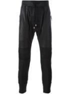 Unconditional Tapered Biker Trousers, Men's, Size: Small, Black, Cotton