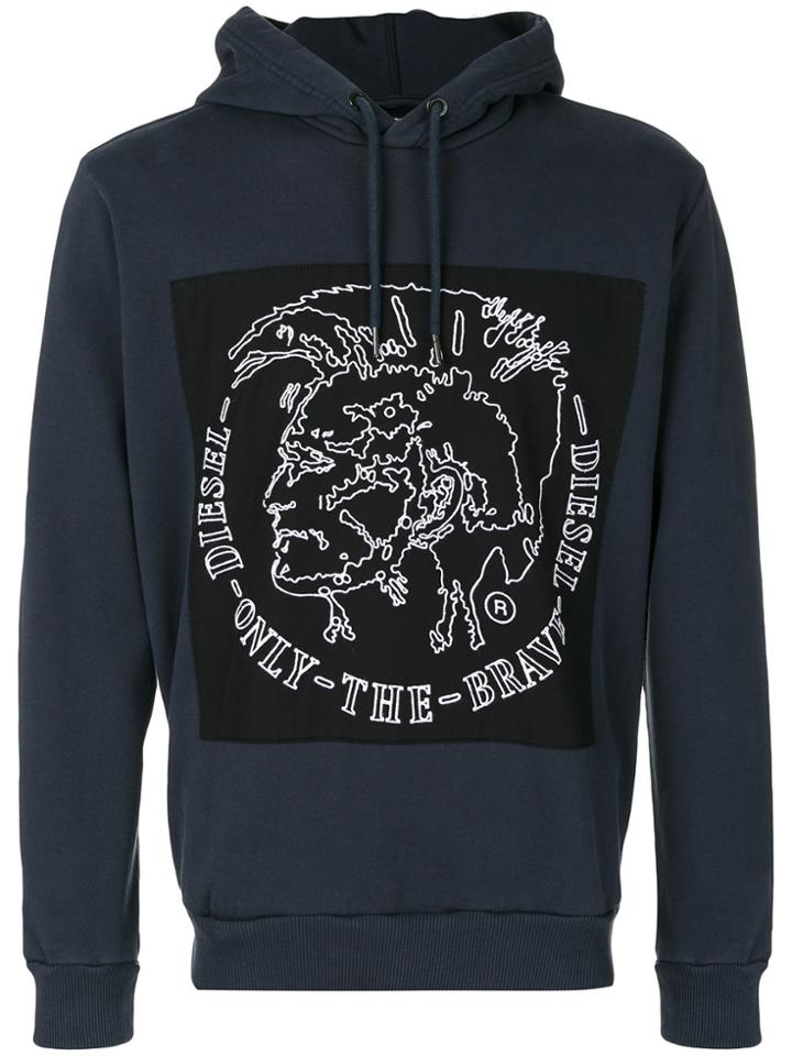 Diesel Albert Hoodie - Blue