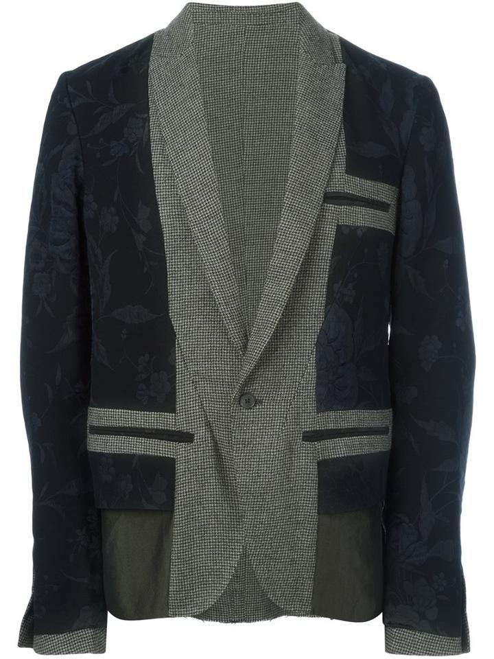 Haider Ackermann Bicolour Blazer