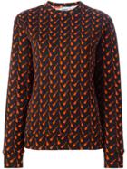 Au Jour Le Jour Guitar Print Sweatshirt - Black
