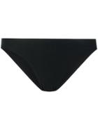 Asceno High Waist Bikini Bottom - Black