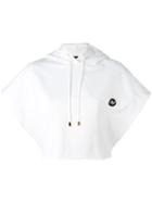 Alexandre Vauthier - Oversized Hoodie - Women - Cotton - One Size, White, Cotton