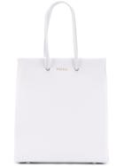 Medea Small Shopper Tote - White
