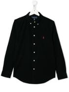 Polo Ralph Lauren Button-down Corduroy Shirt - Black