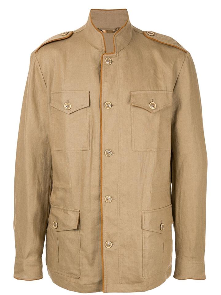 Dolce & Gabbana Military Jacket - Brown