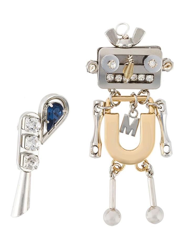 Muveil Robot Brooch