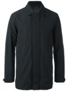 Z Zegna Concealed Fastening Jacket, Men's, Size: Small, Black, Polyamide/polyester